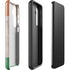 Ireland Flag Dark Wood Galaxy S25 Impact Case